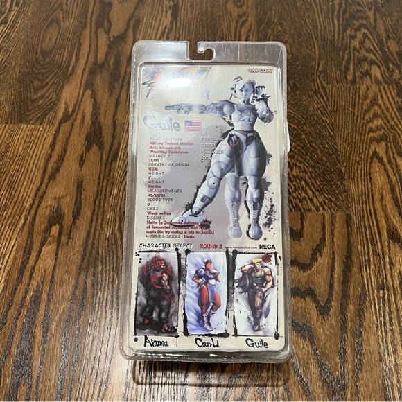 NECA Capcom Street Fighter IV Fighting Game - Guile Action Figure - Picture 6 of 7